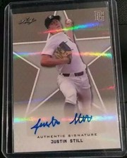 2020 Perfect Game Justin Still Silver Rainbow Auto 1/1 Rookie New Mexico 