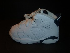 Air Jordan 6 Retro TD Midnight Navy Size 6C 384667-141 New In Box Jumpman