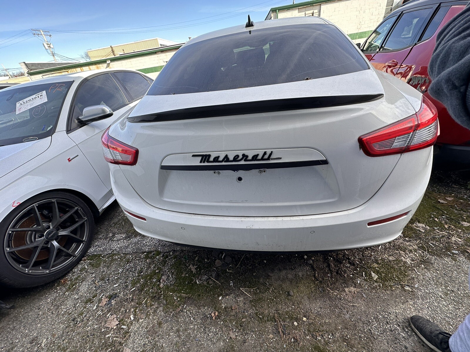 2014-2019 MASERATI GHIBLI S Q4 TAILGATE TRUNK DECK LID COMPLETE ASSEMBLY OEM