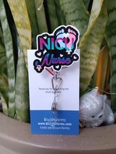 NICU Nurse Badge Reel Holder/ ID / Alligator Clip