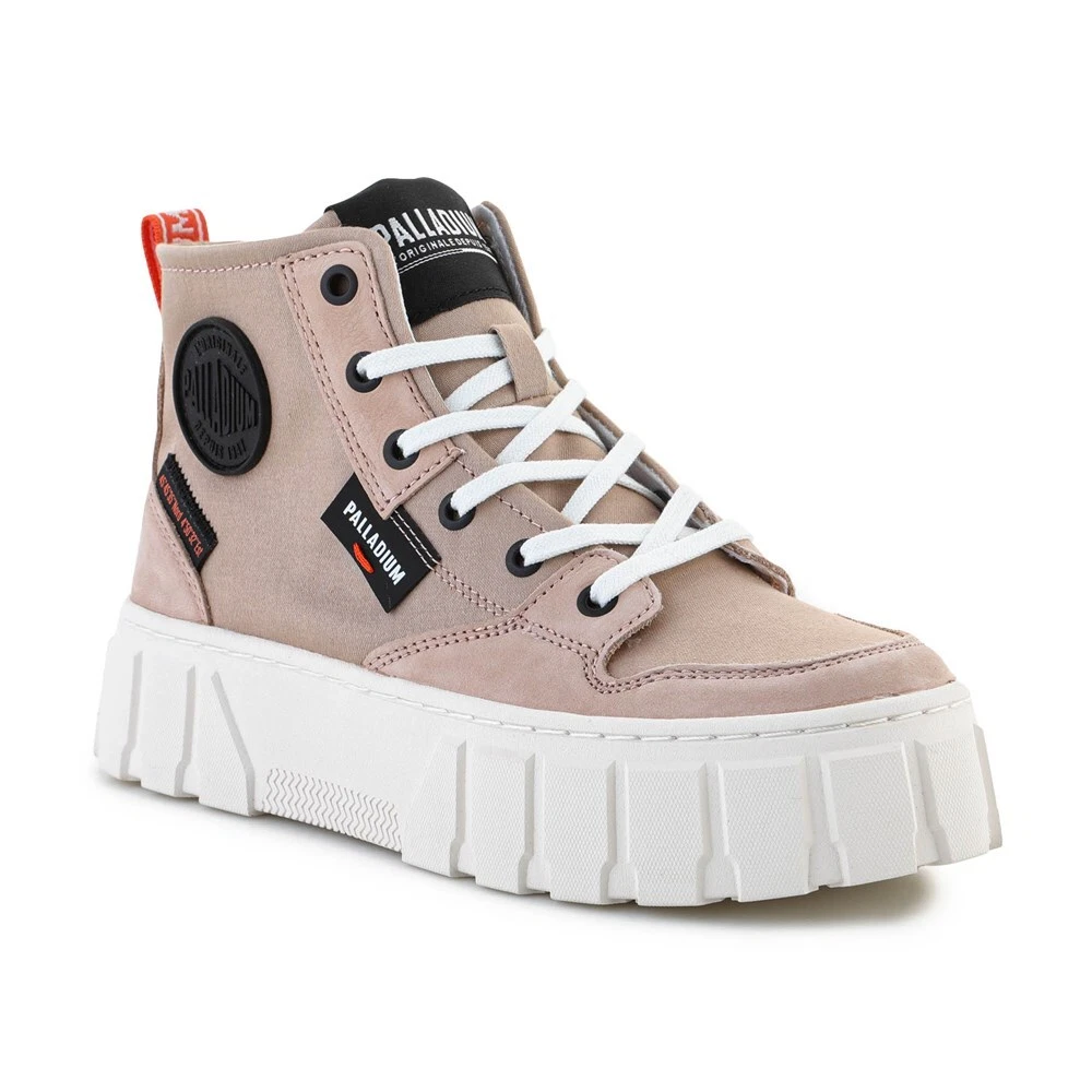 Beige palladium deals boots