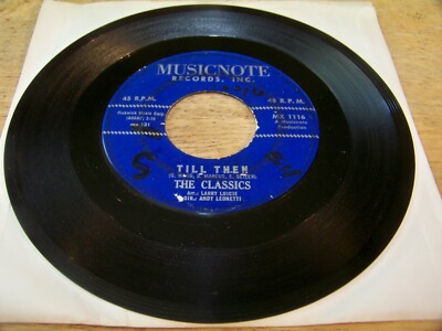 The Classics 45 - Till Then - Musicnote MX-1116