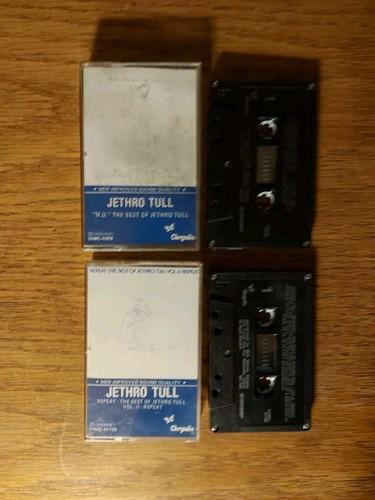 Jethro Tull - "M.U." The Best of & Repeat The Best Of Volume 2 Cassette Tape