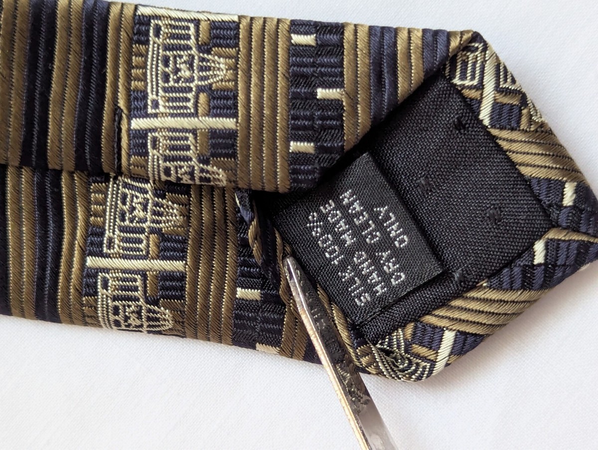Pro Football Hall of Fame Logo NFL 100% Silk Neck Tie View 6