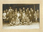 Antique Mounted School Photo Bispham Blackpool Children Boys Girls 1910s-1920s