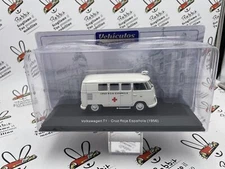 DIE CAST " VOLKSWAGEN T1 SPANISH RED CROSS (1956) " SERVICE VEHICLES 1/43