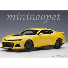 AUTOart 71205 2017 CHEVROLET CAMARO ZL1 1/18 MODEL CAR BRIGHT YELLOW 