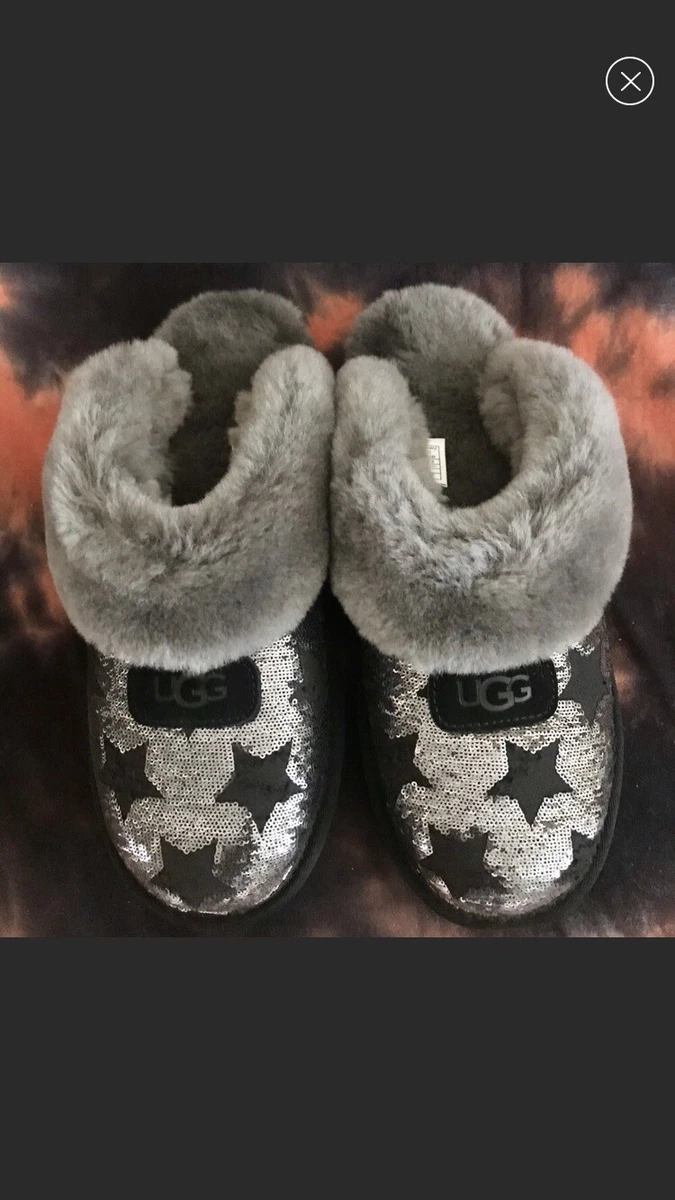 ugg sequin star slippers size 5 eBay