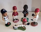 Lot Of 5 Baseball Bobble Heads Scioscia,Salmon,Lackry,Fa ulk,Hunter