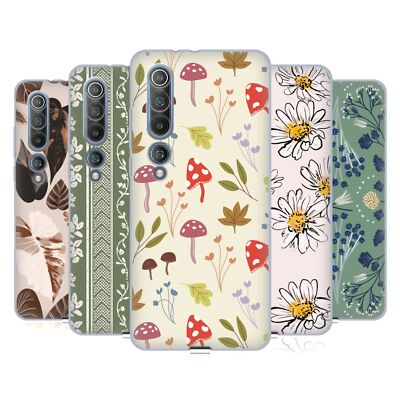 OFFICIAL ANIS ILLUSTRATION FLORAL AND LEAVES SOFT GEL CASE FOR XIAOMI PHONES