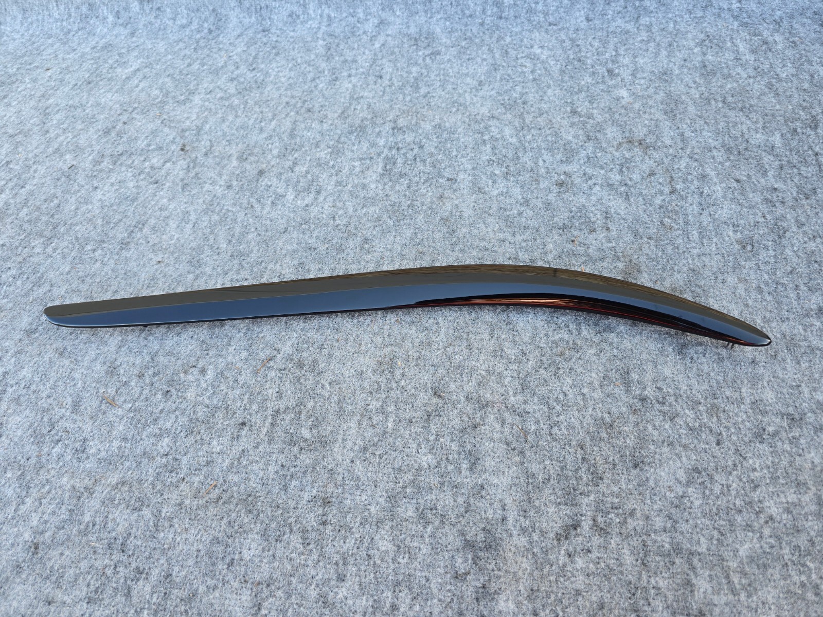 REAR LEFT DOOR PANEL CARBON FIBER TRIM OEM 36k 08-19 MASERATI GRANTURISMO M145