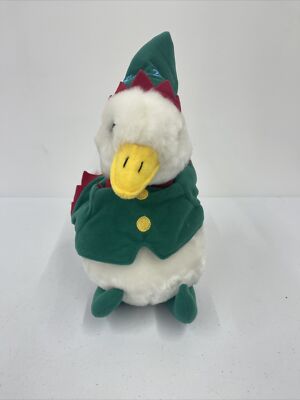 Aflac Ente Plüsch Elfe Weihnachten Urlaub 10 Zoll Spielzeug 2015 sagt Aflaccc