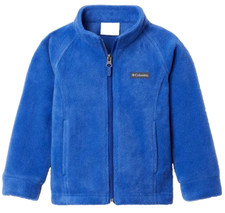 Columbia Youth Benton Springs Fleece Jacket Waist 24" Color Lapis Blue S - New