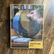 Refinery  Co. - Heritage Collective - World Travels Scratch Globe - New in Box