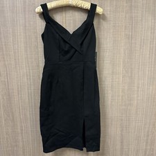Lulu's Women's Dress NWT Size Small Black Classic Glam Off the Shoulder Party
