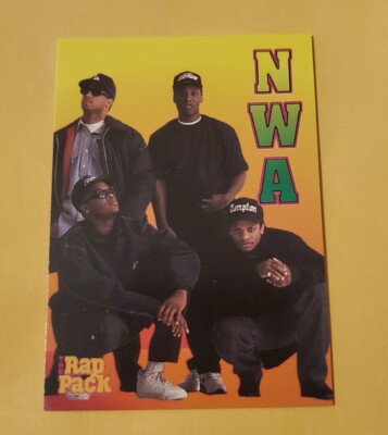 1991 Premier Cards The Rap Pack NWA Eazy-E Dr Dre #93 | eBay