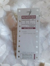 Intercity Seat Reservation Label-Rugby to Birmingham New Street