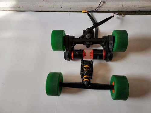 Evolve GT  Electric Skateboard Trucks, motor drive train, wheels complete