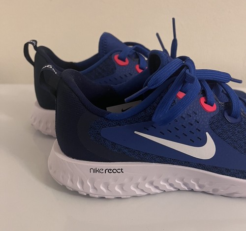 NIKE LEGEND REACT (GS) Youth Blue/White Sneaker Walking Running Shoes Size 6Y - Picture 5 of 7