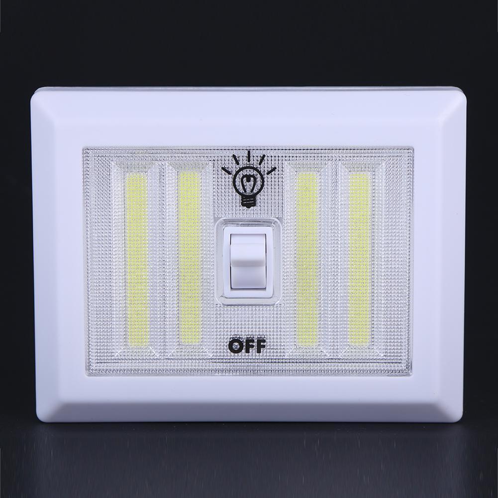 8W Wall Switch Night Light Corridor LED Lamp Outdoor Emergency Lights