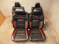 2025 Dodge Ram 1500 Rho Front Leather Bucket Rear 6040 Split Seats Black Oem 2025 Dodge Ram 1500 Rho Front Leather Bucket Rear 6040 Split Seats Black Oem