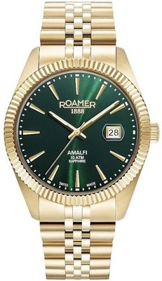 Roamer Amalfi 852833-48-75-20 Quarzwerk Herren-Armbanduhr