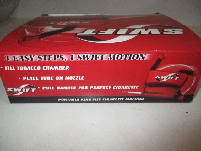 swift cigarette machine Swift Portable King Size Make Your Own Cigarette Injector Machine ~ Roller  100mm