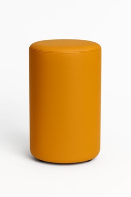 ERIDES Sitzpouf Küche rund   Moderner Tresenhocker mit Kunstlederbezug, 40×58cm,