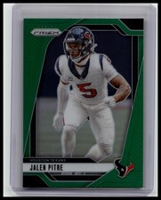 2024 Panini Prizm #118 Jalen Pitre Green