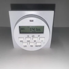 BN-LINK 7 Day Heavy Duty Digital Programmable Timer - Dual Outlet