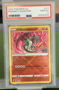 Radiant Charizard Pokemon Go Psa 10 | eBay