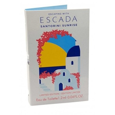 ESCADA SANTORINI SUNRISE LOT  '36'   1.2 ML SPRAYS BEST BUYZ PRICE