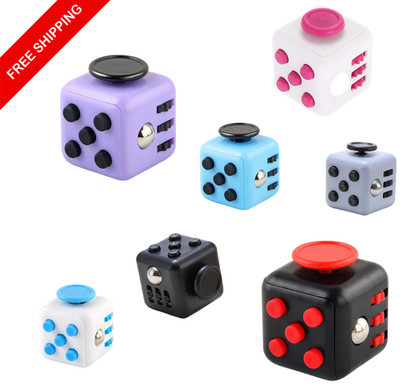 Premium Fidget Cube Anti Stress Anxiety Relief ADHD Focus Desk Toy Gift