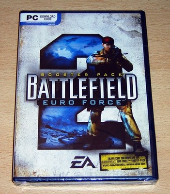 Battlefield 2 - Euro Force Booster Pack PC-DVD PAL  Neu & Sealed VGA Ready Rar