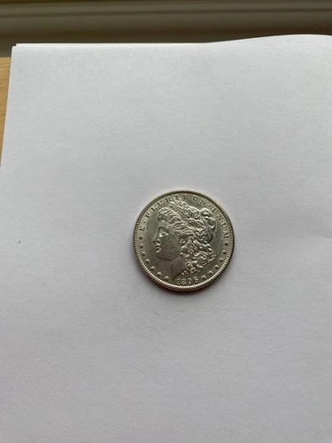 1896  Morgan Silver Dollar, BU very nice coin