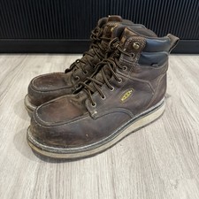 Keen Utility Boots Cincinnati 6  Brown Leather Composite Toe Work Mens 13 D