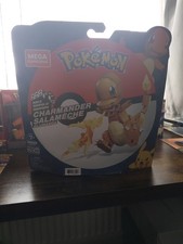 Image of Mega Construx Pokémon Charmander Building Kit UNOPENED slight Box Wear