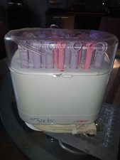 Conair HS19 Hot Sticks Hot Rollers Set 3/8" Indicator Light White Pink