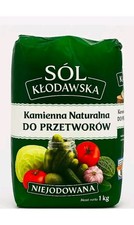 1.1 kg Natural White Salt KLODAWA Sól Kłodawska ORGANIC for cooking pickling
