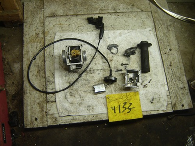 #ad 1995 SUZUKI RM250 RM 250 CARBURETOR CARB AND THROTTLE PARTS ONLY OEM $55.00