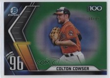 2022 Bowman Chrome Scouts Top 100 Green Refractor 44/99 Colton Cowser 0rd2