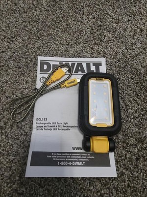 DEWALT DCL182 Rechargeable USB-C Task Light with Magnetic Base