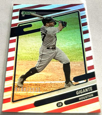 2021 Donruss Baseball Jose Altuve Houston Astros Nickname Red Stripe #d 164/2021