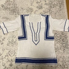 ISABEL MARANT TOILE embroidered short sleeve top