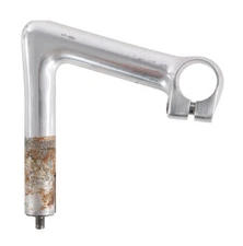 Cinelli A1 1" Quill Alloy Road Bike Stem 26mm Clamp 115mm 17° Silver Vintage