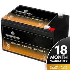 Chrome Battery 12V 12AH SLA Battery 18 Month Warranty