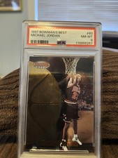 1997-98 Bowman's Best - Michael Jordan (PSA) GRADED NM-MT 8