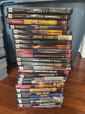playstation 2 video games lot
