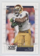 2019 Score Rookies Dexter Williams #342 tl3
