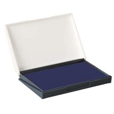 Blue Premium Felt Rubber Stamp Ink Pad 23/4x43/8 Inch Durable Lightweight